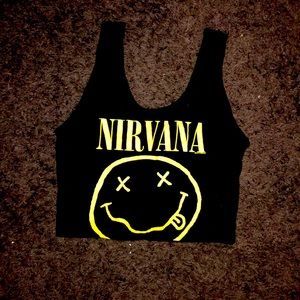Nirvana crop top